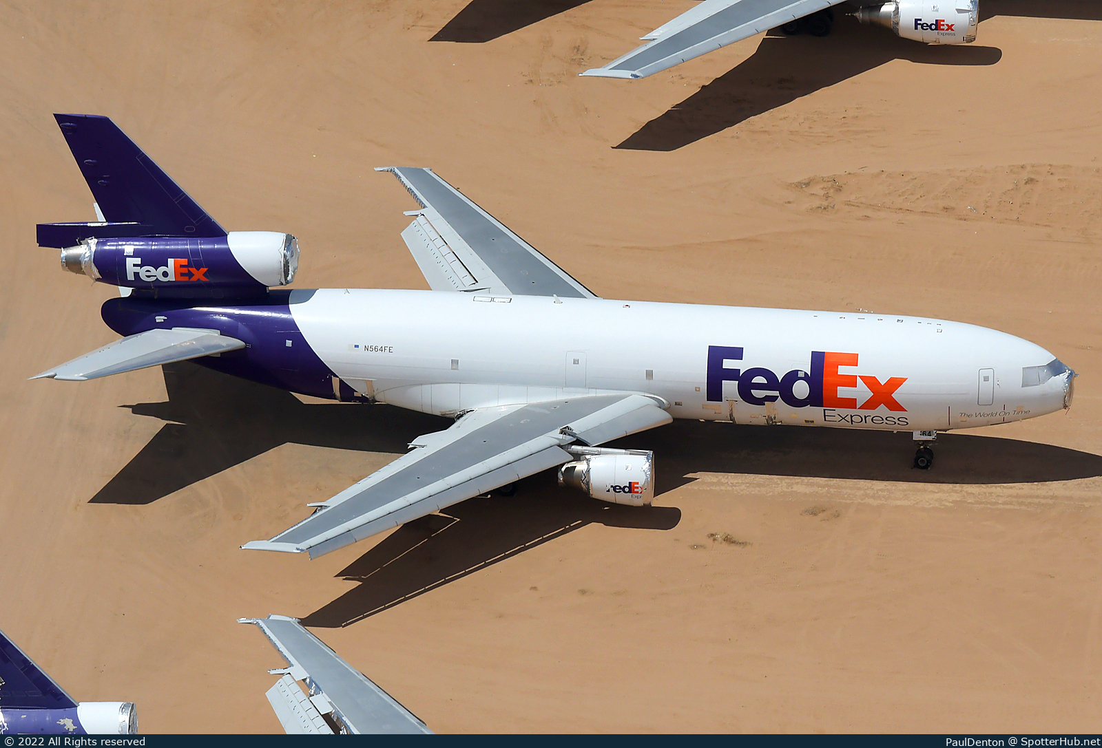 Photo of N564FE - McDonnell Douglas MD-10-10(F) operated by FedEx