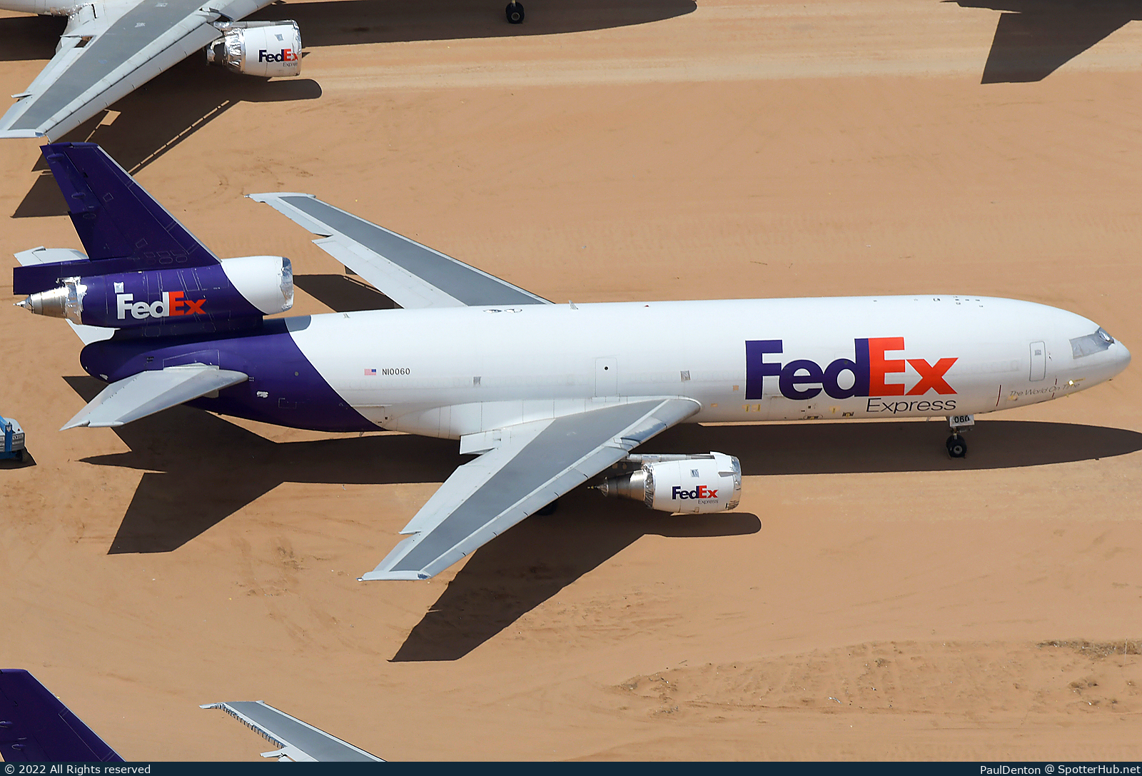 Photo of N10060 - McDonnell Douglas MD-10-10(F) operated by FedEx