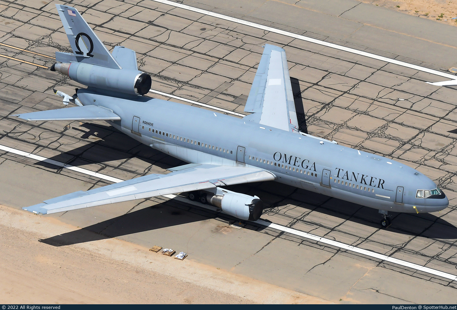 Photo of N264DE - McDonnell Douglas KDC-10-30CF operated by Omega Aerial Refueling Services