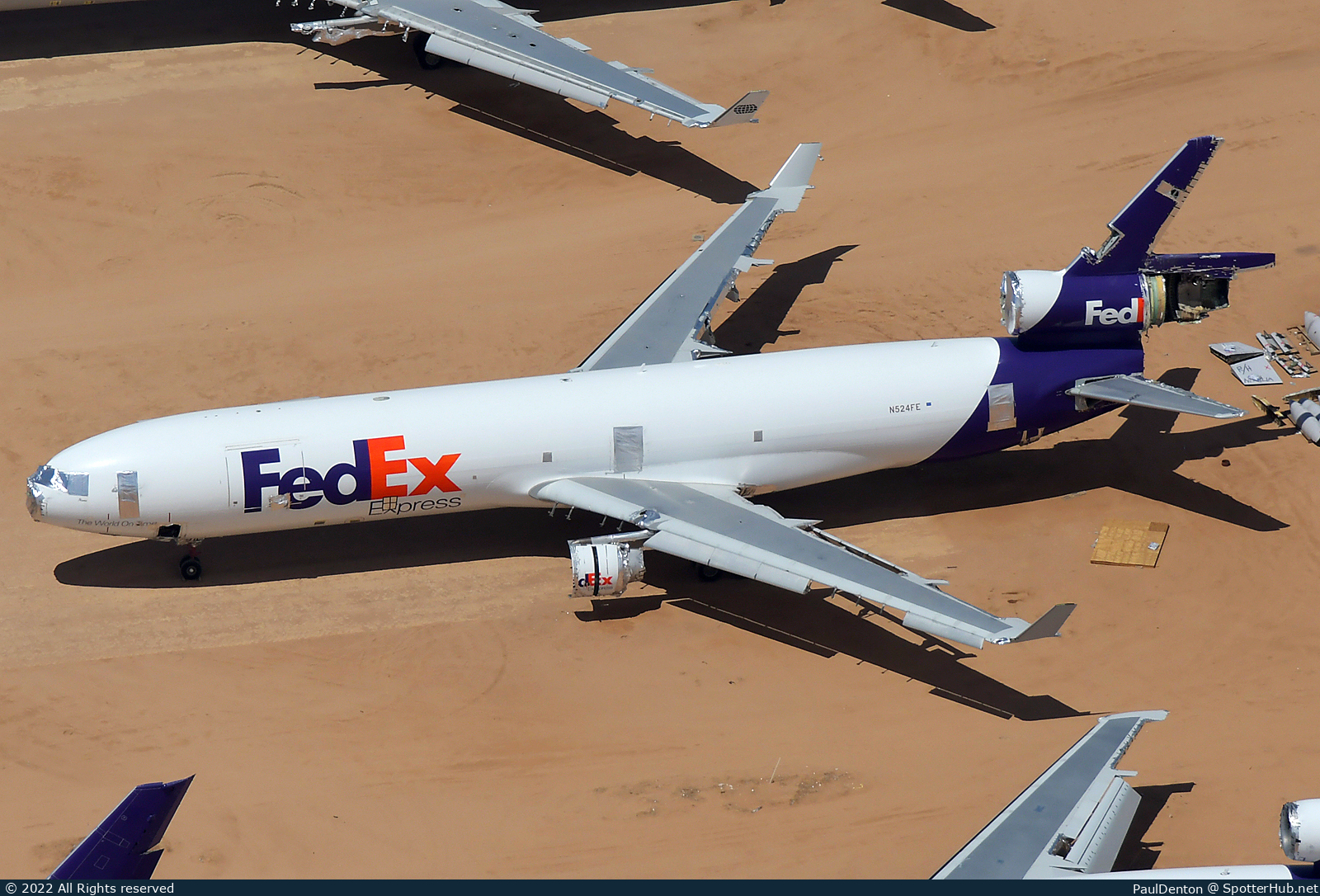 Photo of N524FE - McDonnell Douglas MD-11(F) operated by FedEx