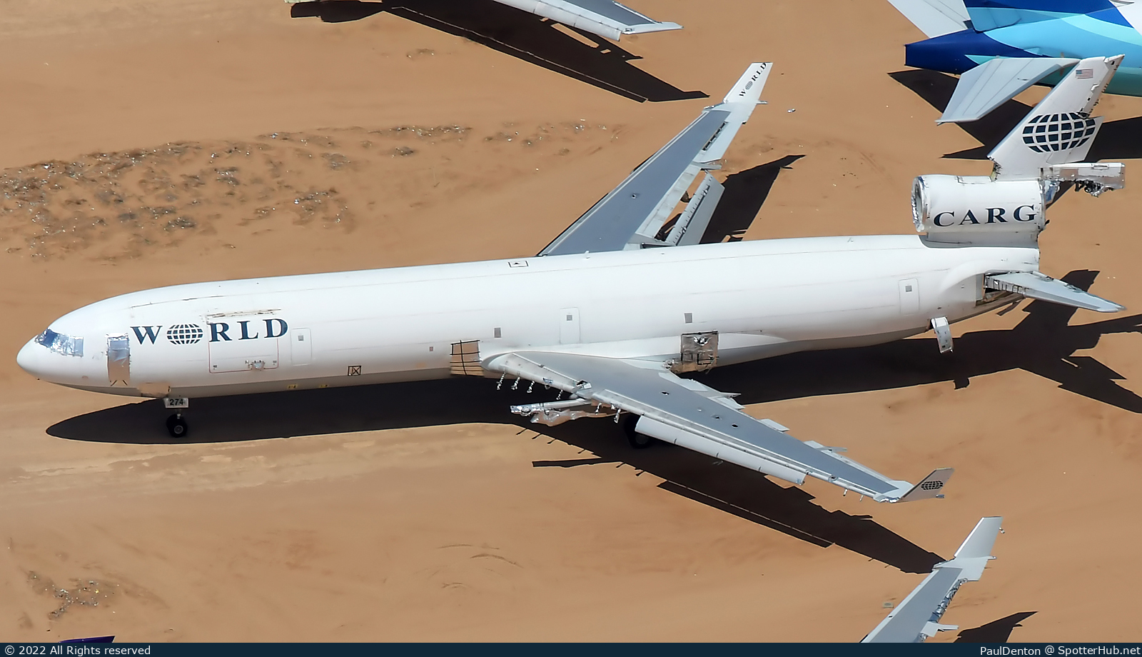 Photo of N274WA - McDonnell Douglas MD-11(F) operated by World Airways Cargo