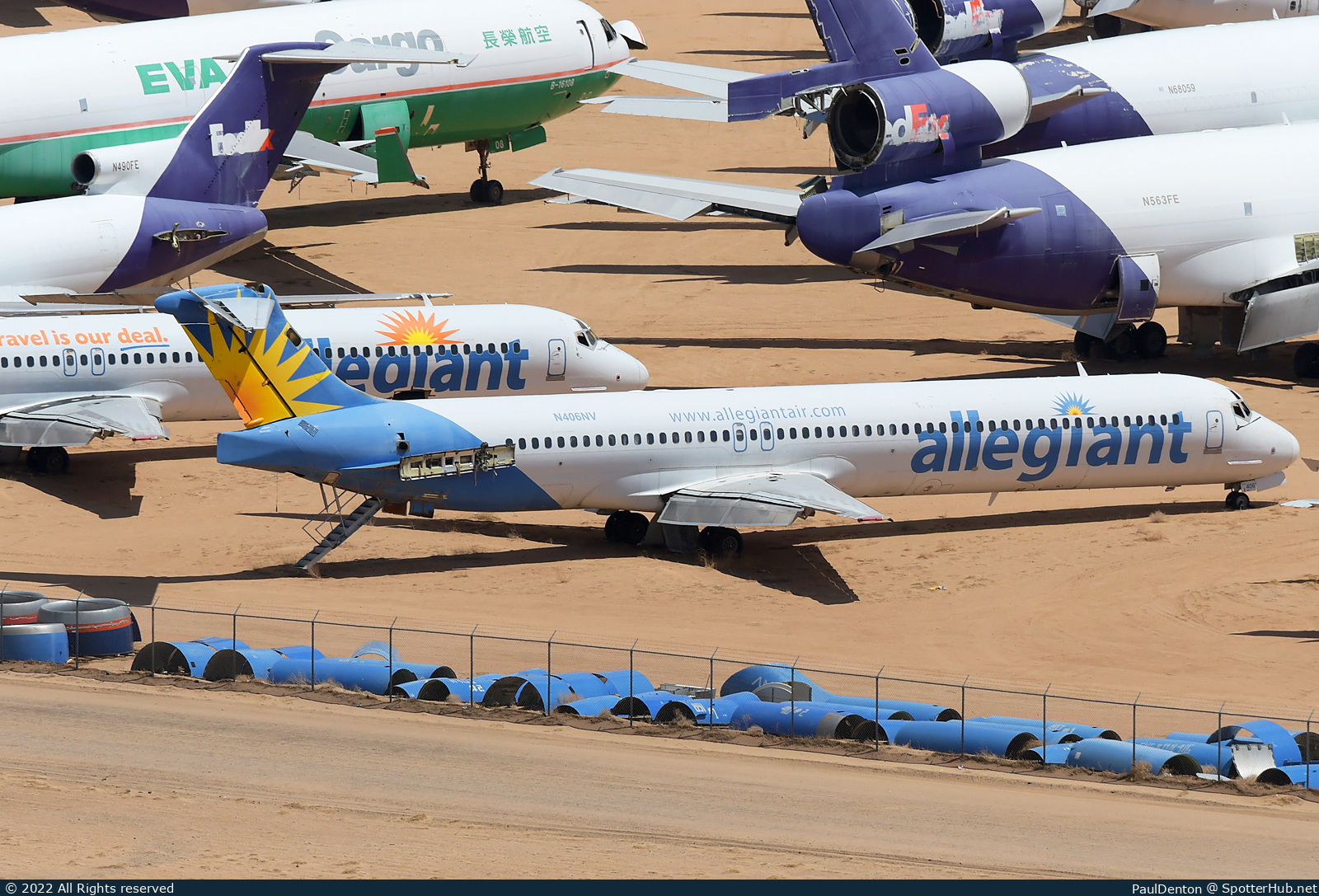 Photo of N406NV - McDonnell Douglas MD-83 operated by Allegiant Air