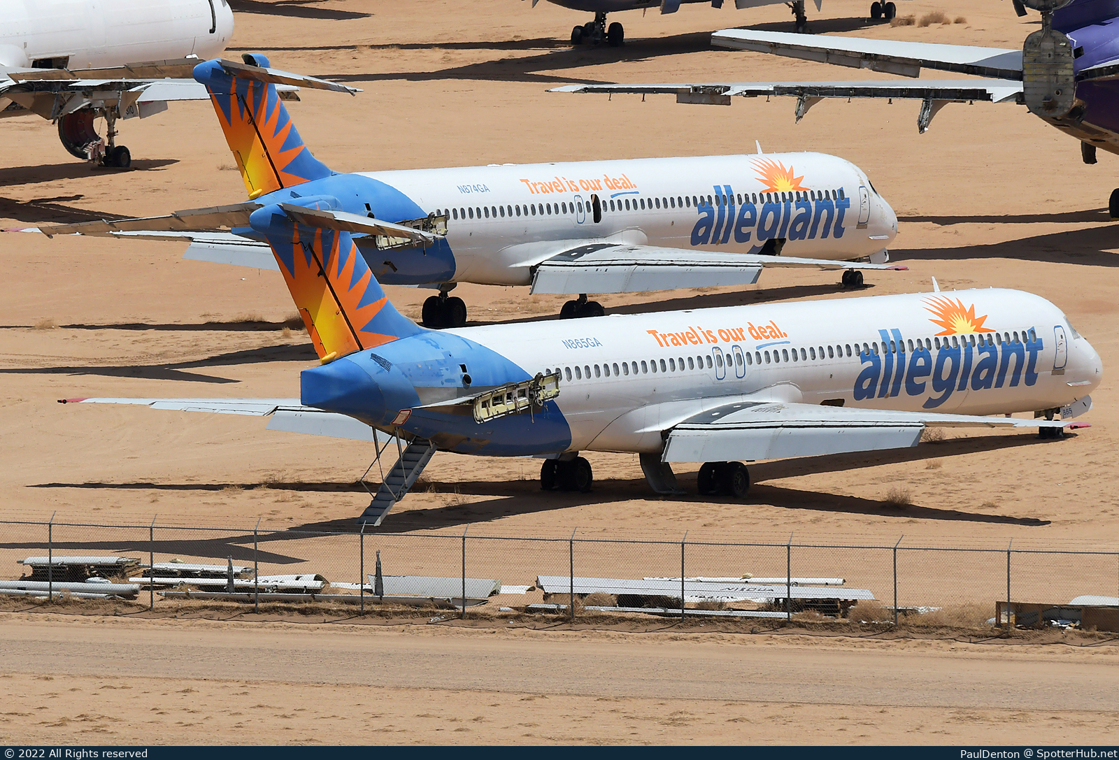 Photo of N865GA - McDonnell Douglas MD-83 operated by Allegiant Air