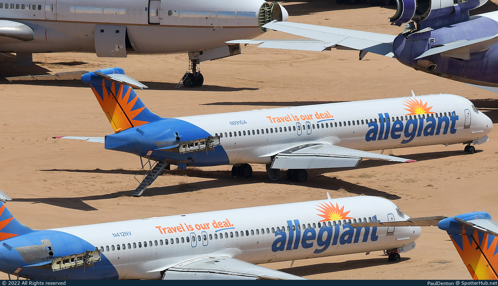 Photo of N891GA - McDonnell Douglas MD-83 operated by Allegiant Air