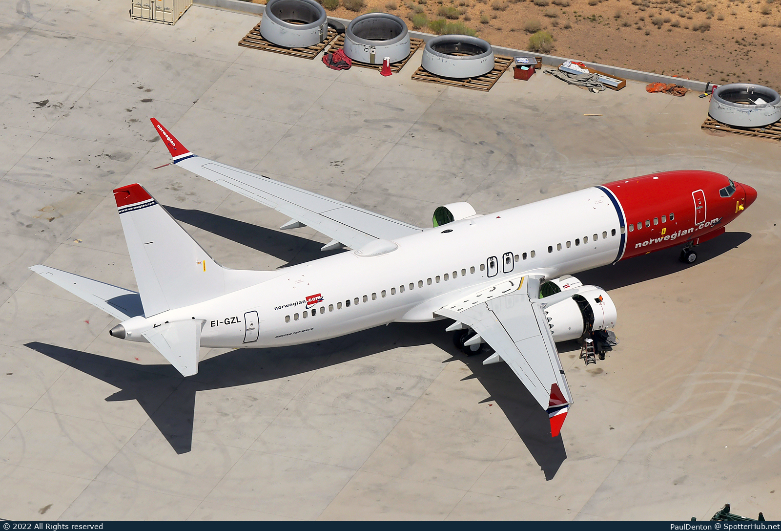 Photo of EI-GZL - Boeing 737 MAX 8 operated by SMBC Aviation Capital