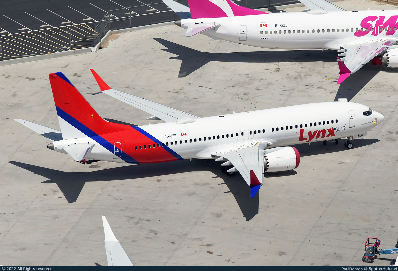 Photo of EI-GZK - Boeing 737 MAX 8 operated by SMBC Aviation Capital
