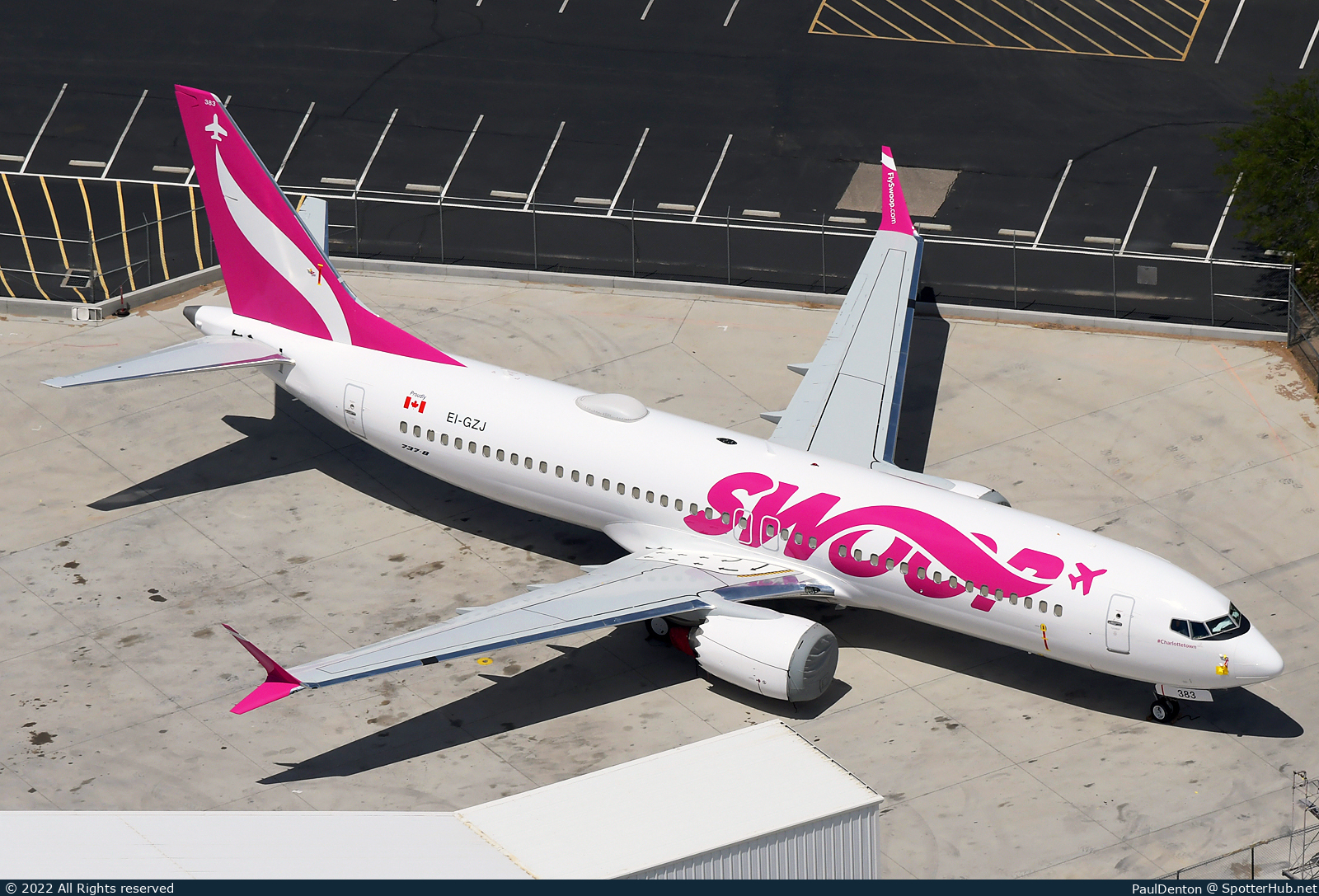 Photo of EI-GZJ - Boeing 737 MAX 8 operated by SMBC Aviation Capital