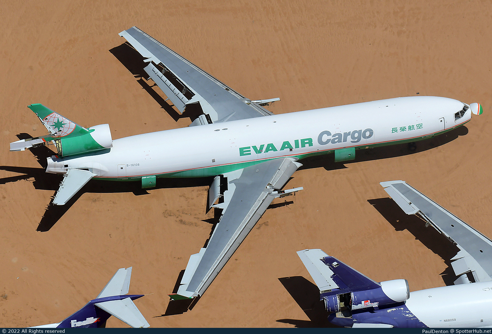 Photo of B-16108 - McDonnell Douglas MD-11(F) operated by EVA Air Cargo