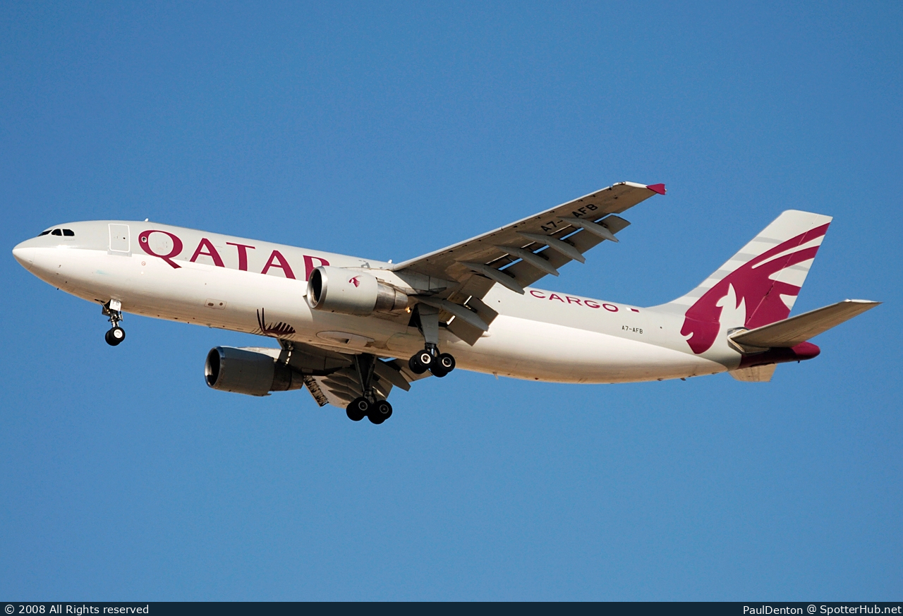 Photo of A7-AFB - Airbus A300B4-622R(F) operated by Qatar Airways Cargo