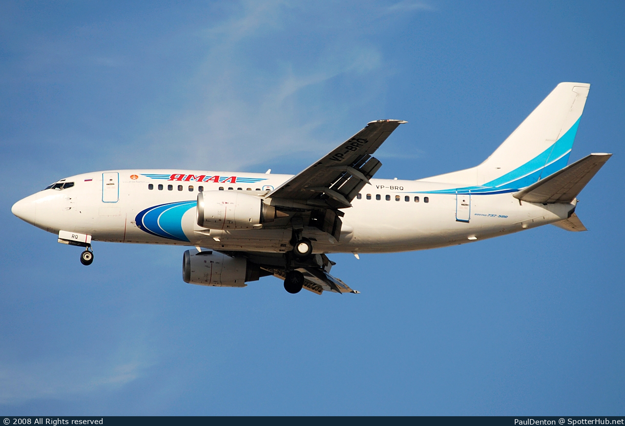 Photo of VP-BRQ - Boeing 737-528 operated by Yamal Airlines