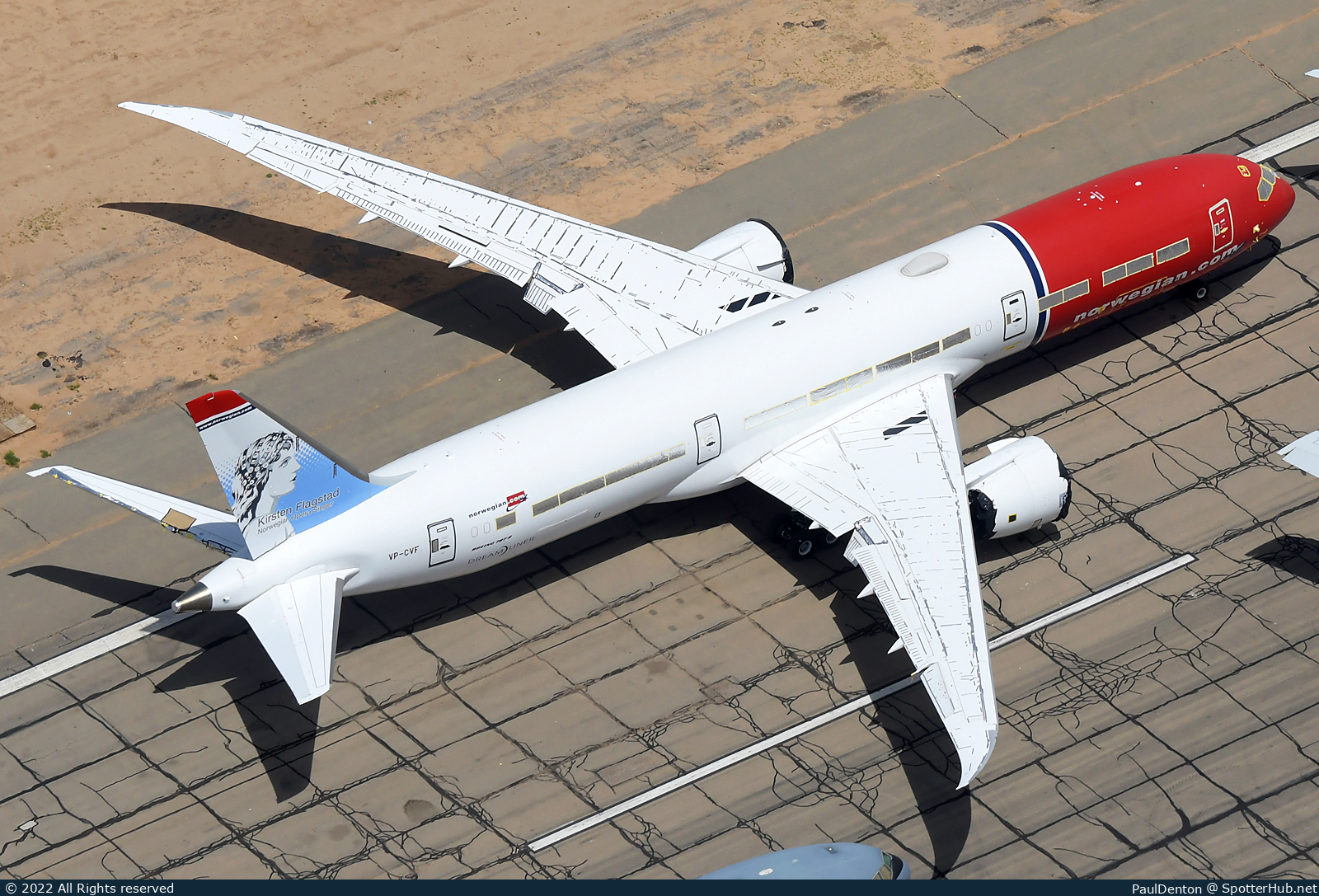 Photo of VP-CVF - Boeing 787-9 Dreamliner operated by FitzWalter Aviation