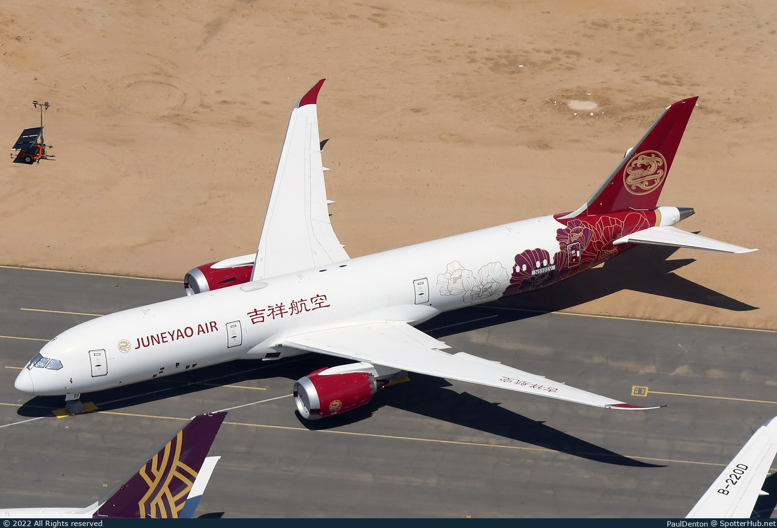 Photo of N5505V - Boeing 787-9 Dreamliner operated by Juneyao Air
