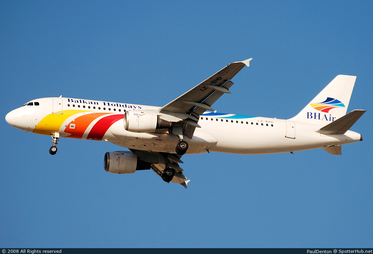 Photo of LZ-BHD - Airbus A320-212 operated by BH Air