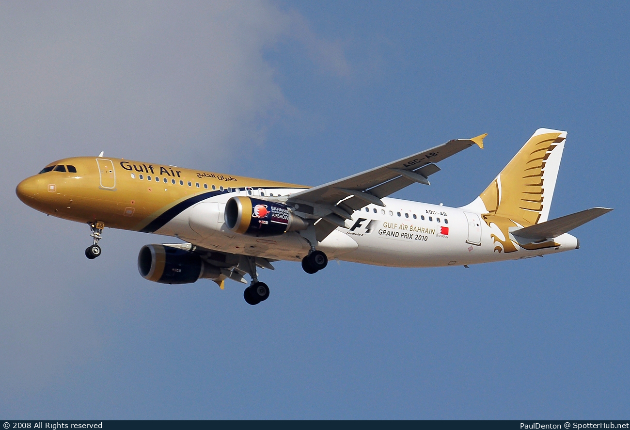 Photo of A9C-AB - Airbus A320-214 operated by Gulf Air