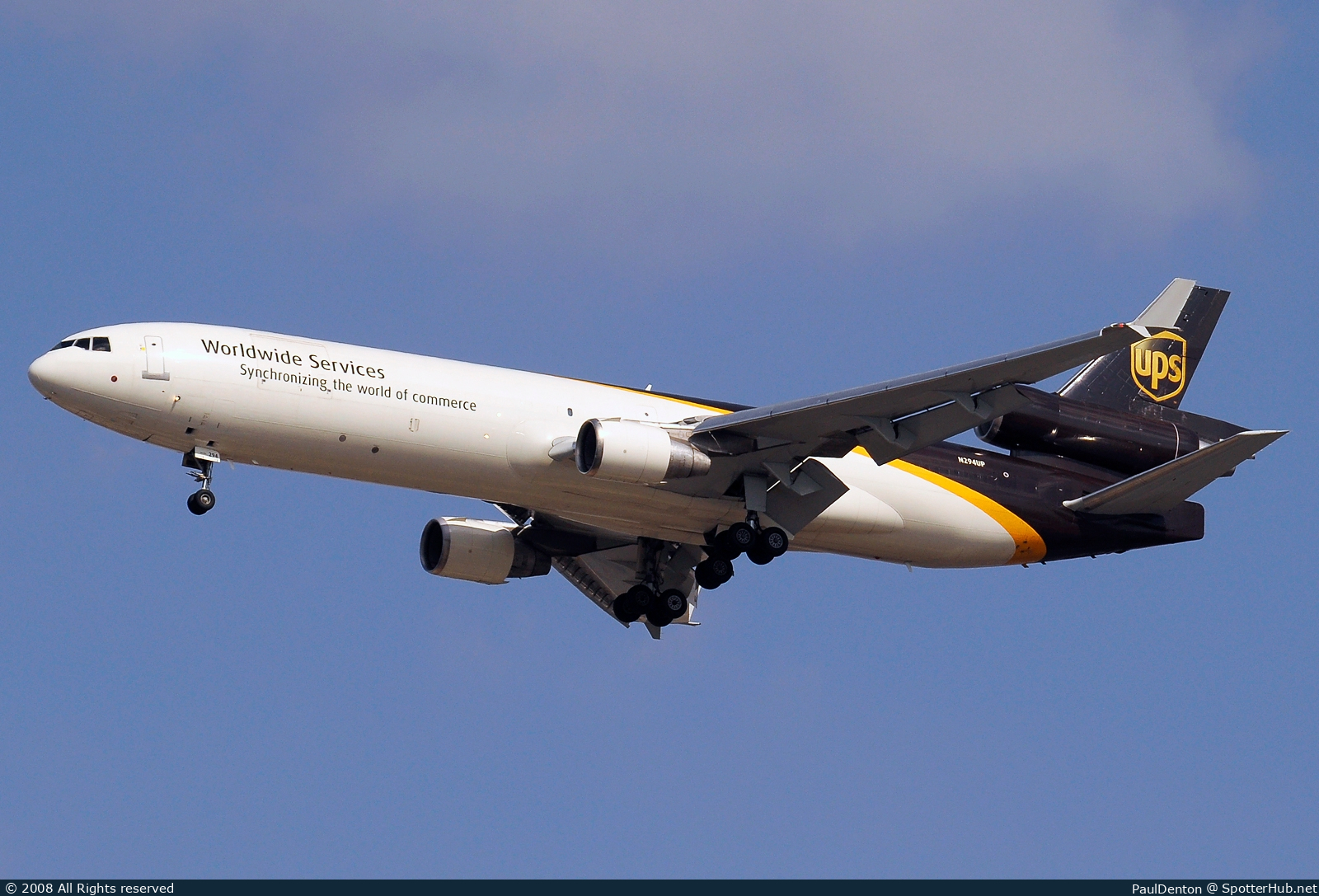 Photo of N294UP - McDonnell Douglas MD-11(F) operated by UPS United Parcel Service
