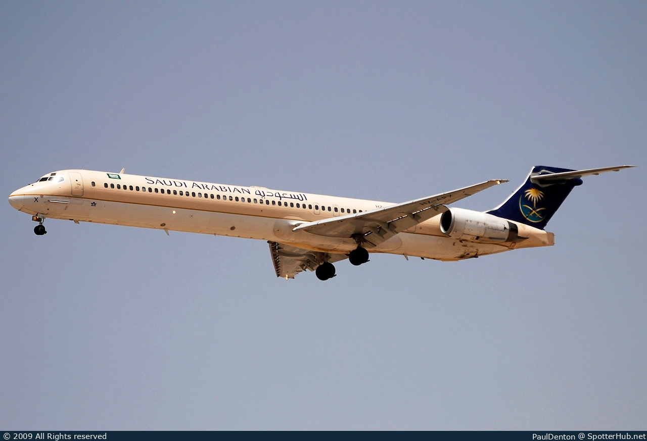 Photo of HZ-APX - McDonnell Douglas MD-90 operated by Saudi Arabian Airlines