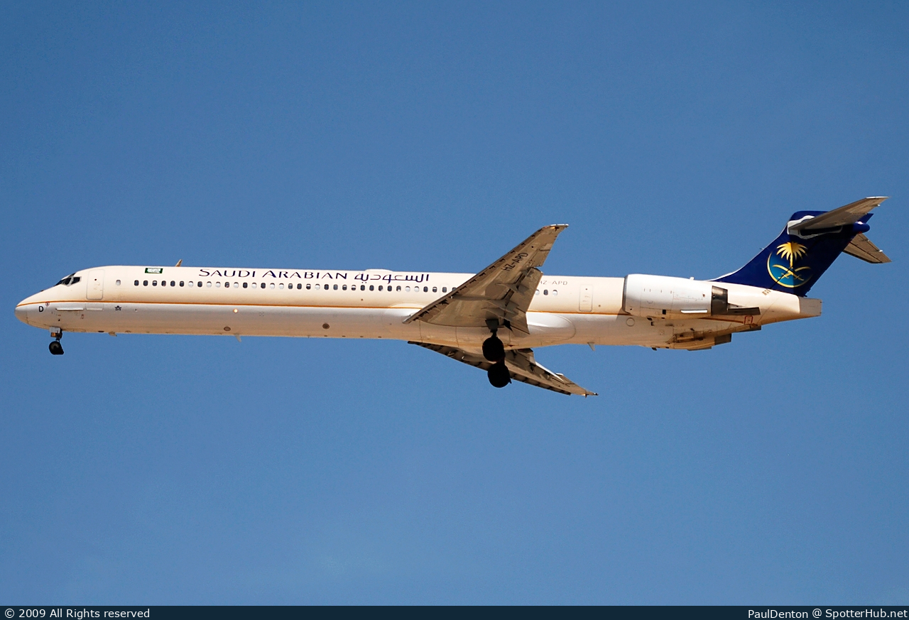 Photo of HZ-APD - McDonnell Douglas MD-90 operated by Saudi Arabian Airlines