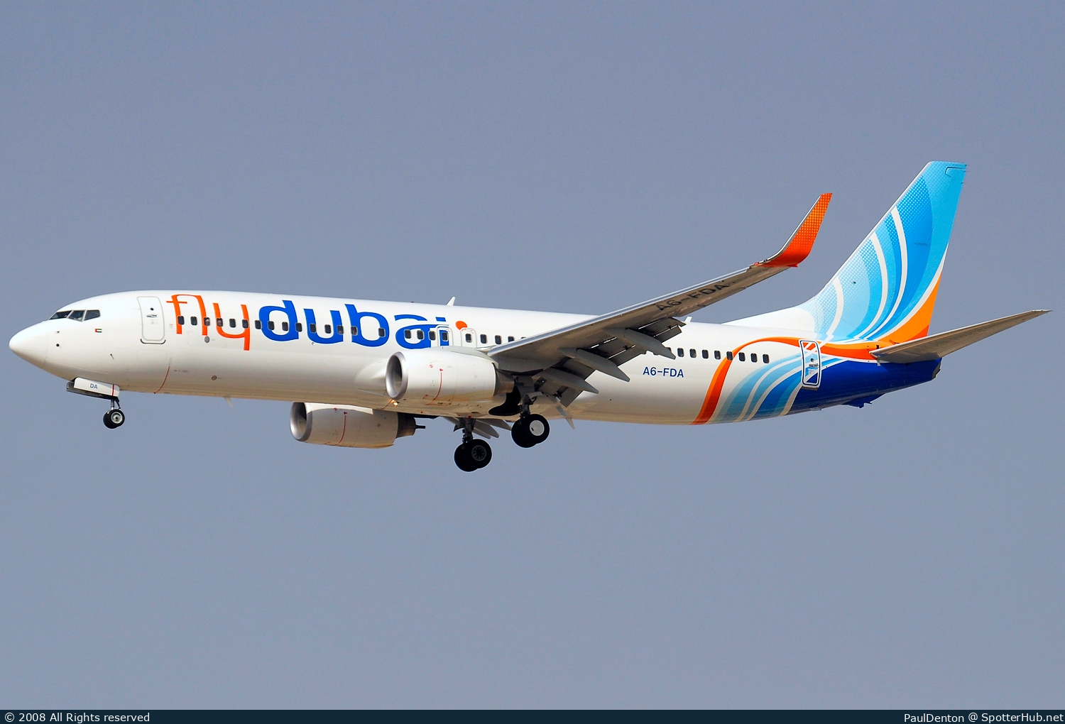 Photo of A6-FDA - Boeing 737-8KN operated by flydubai