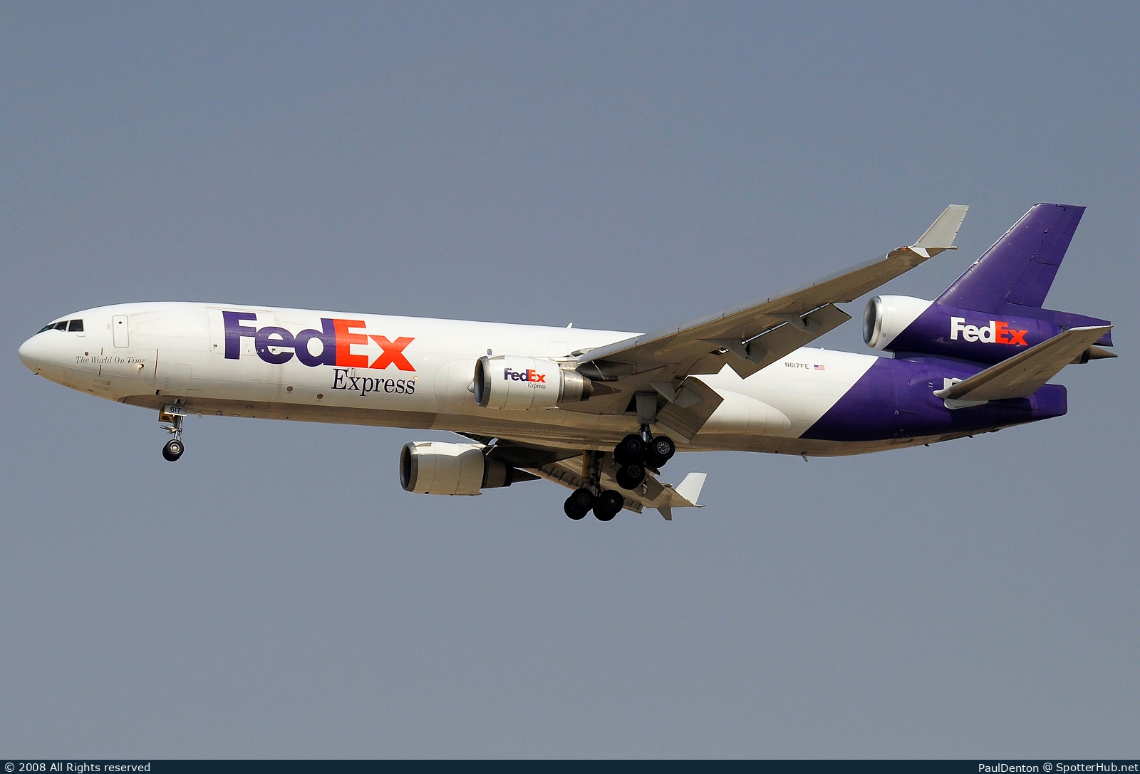 Photo of N617FE - McDonnell Douglas MD-11(F) operated by FedEx