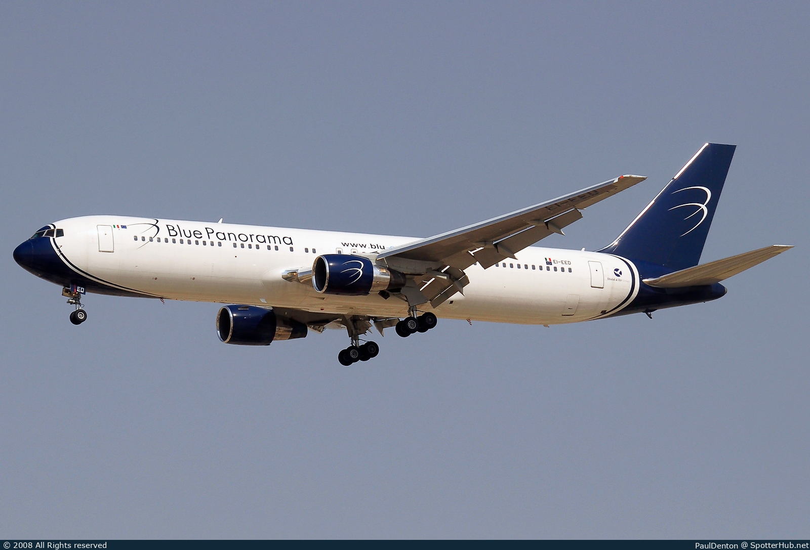 Photo of EI-EED - Boeing 767-31A(ER) operated by Blue Panorama Airlines