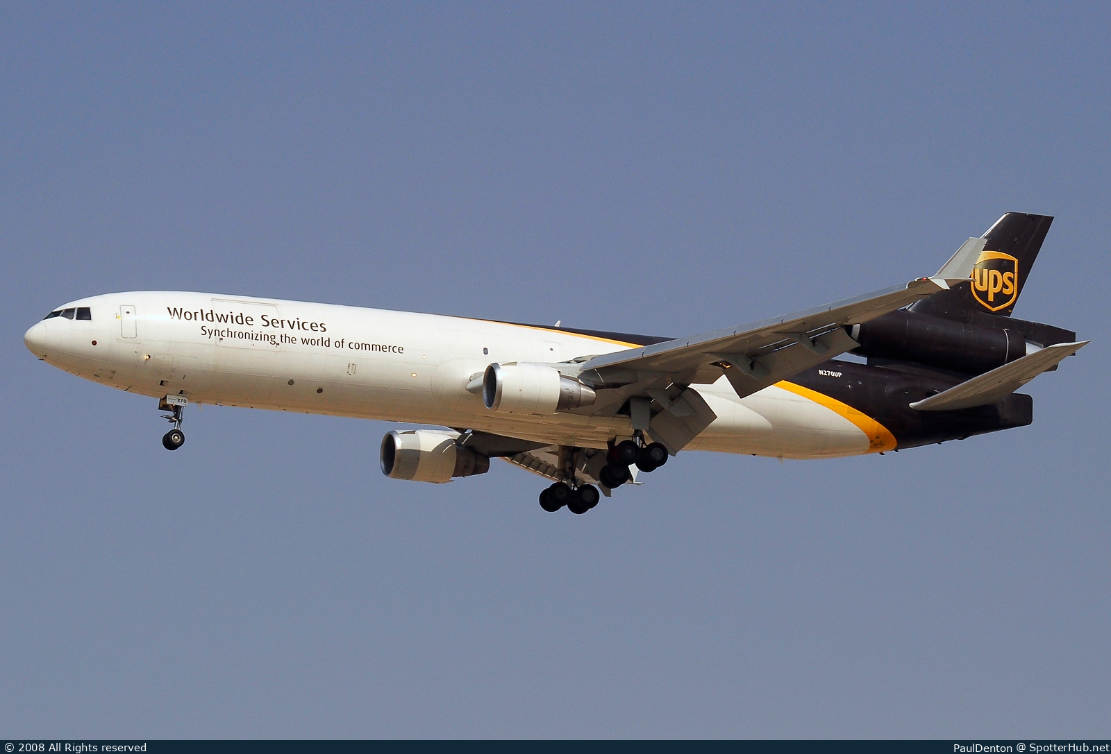 Photo of N270UP - McDonnell Douglas MD-11(F) operated by UPS United Parcel Service