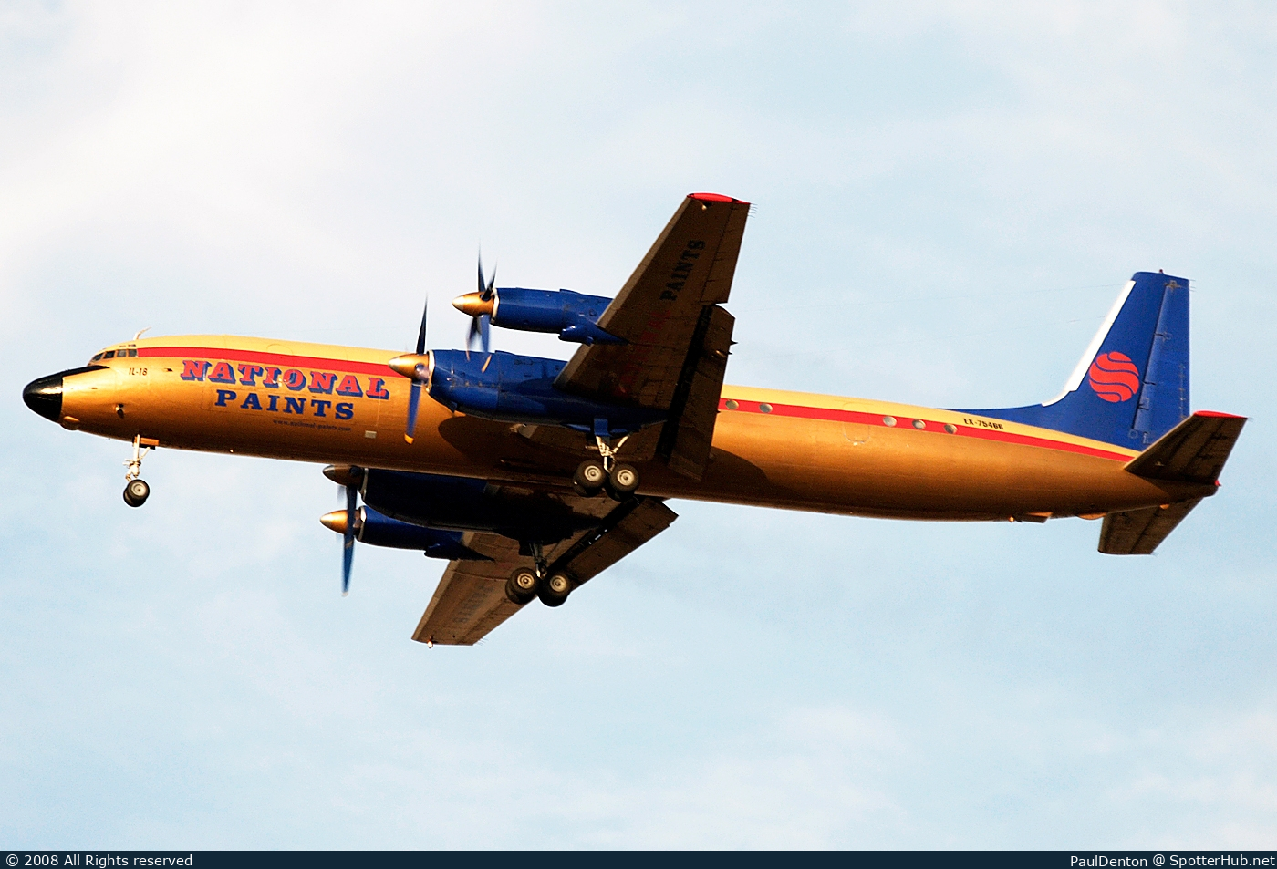 Photo of EX-75466 - Ilyushin Il-18GrM operated by S Group Aviation