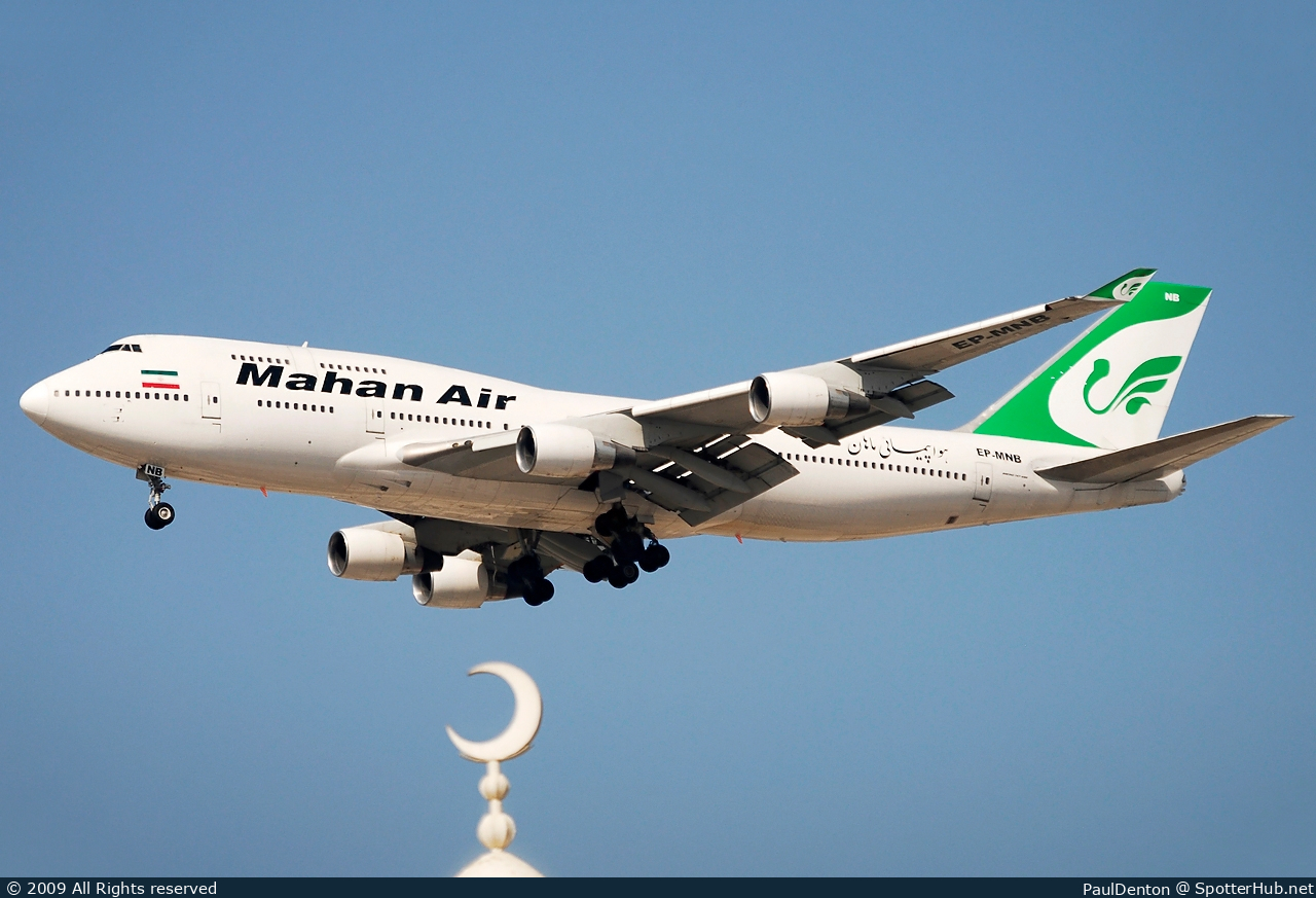 Photo of EP-MNB - Boeing 747-422 operated by Mahan Air