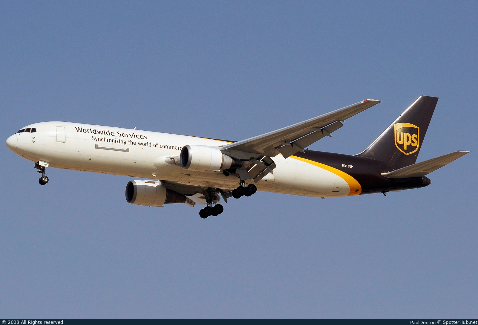 Photo of N315UP - Boeing 767-34AF operated by UPS United Parcel Service
