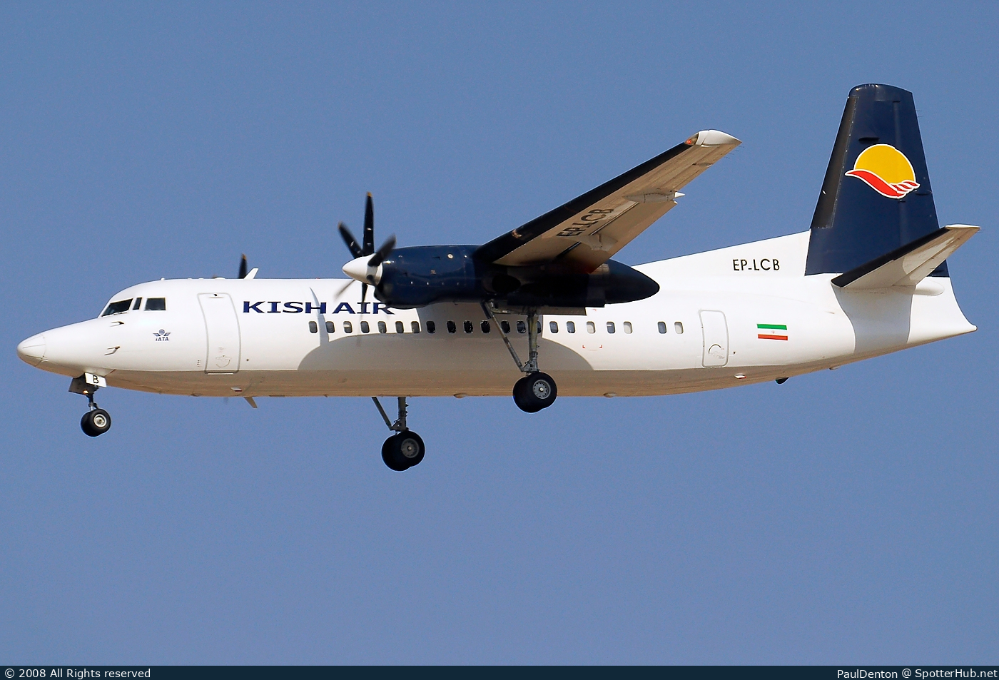 Photo of EP-LCB - Fokker 50 operated by Kish Air