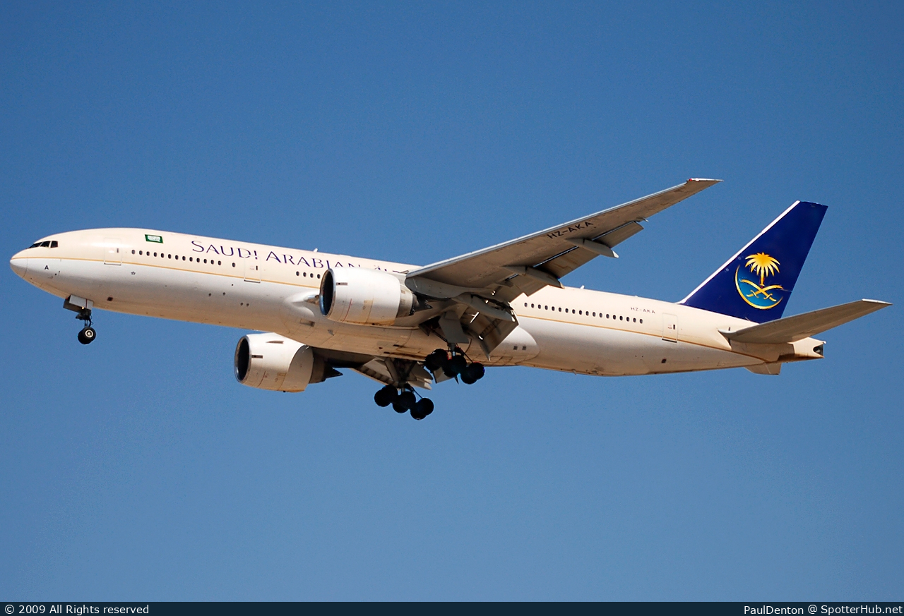 Photo of HZ-AKA - Boeing 777-268(ER) operated by Saudi Arabian Airlines