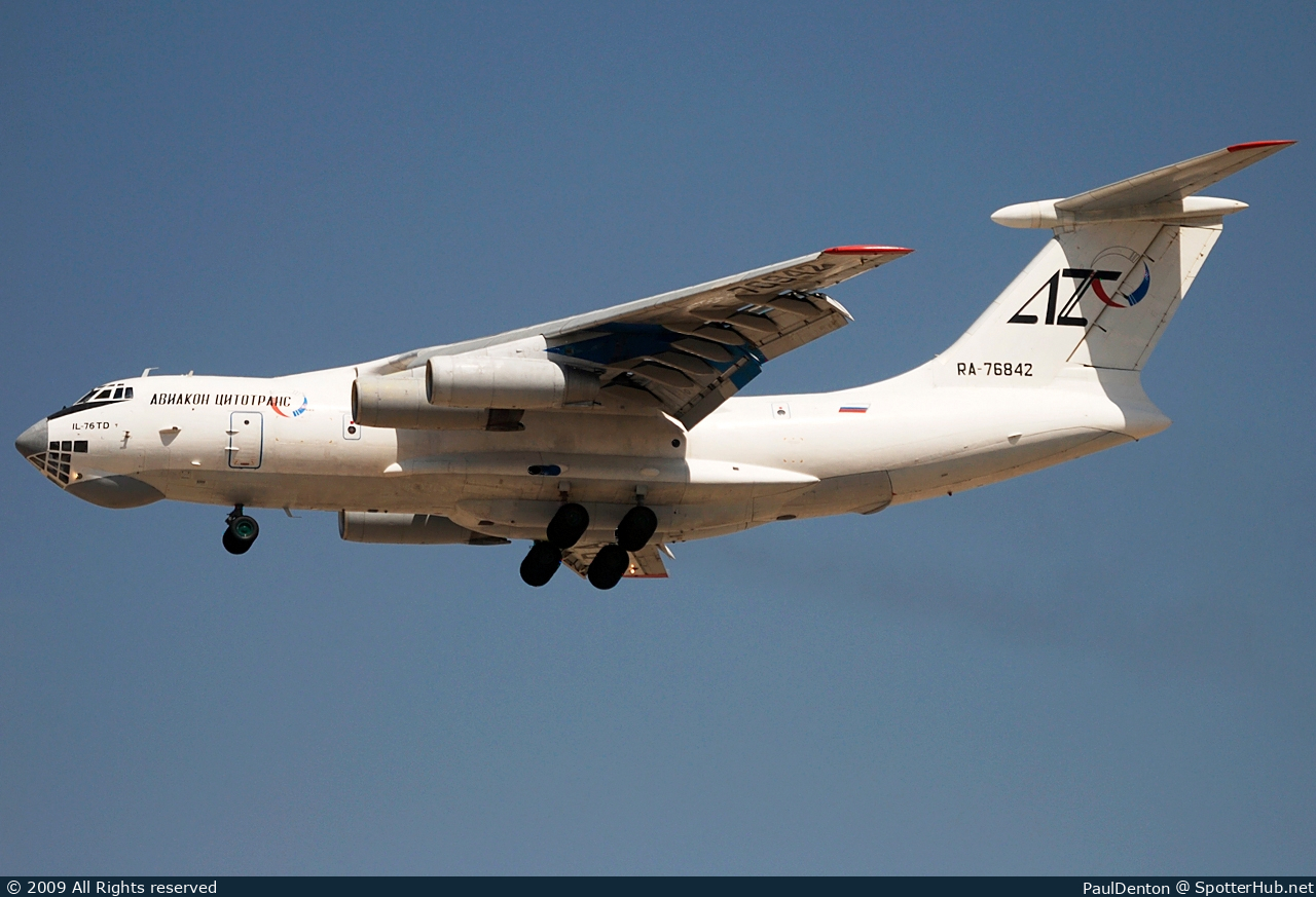 Photo of RA-76842 - Ilyushin Il-76TD operated by Aviacon Zitotrans