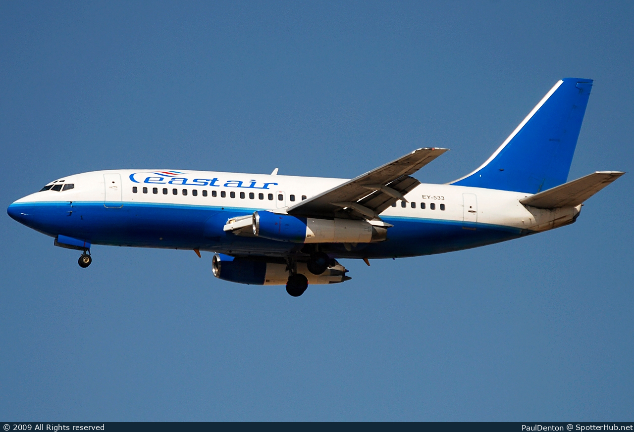 Photo of EY-533 - Boeing 737-247(Adv) operated by East Air