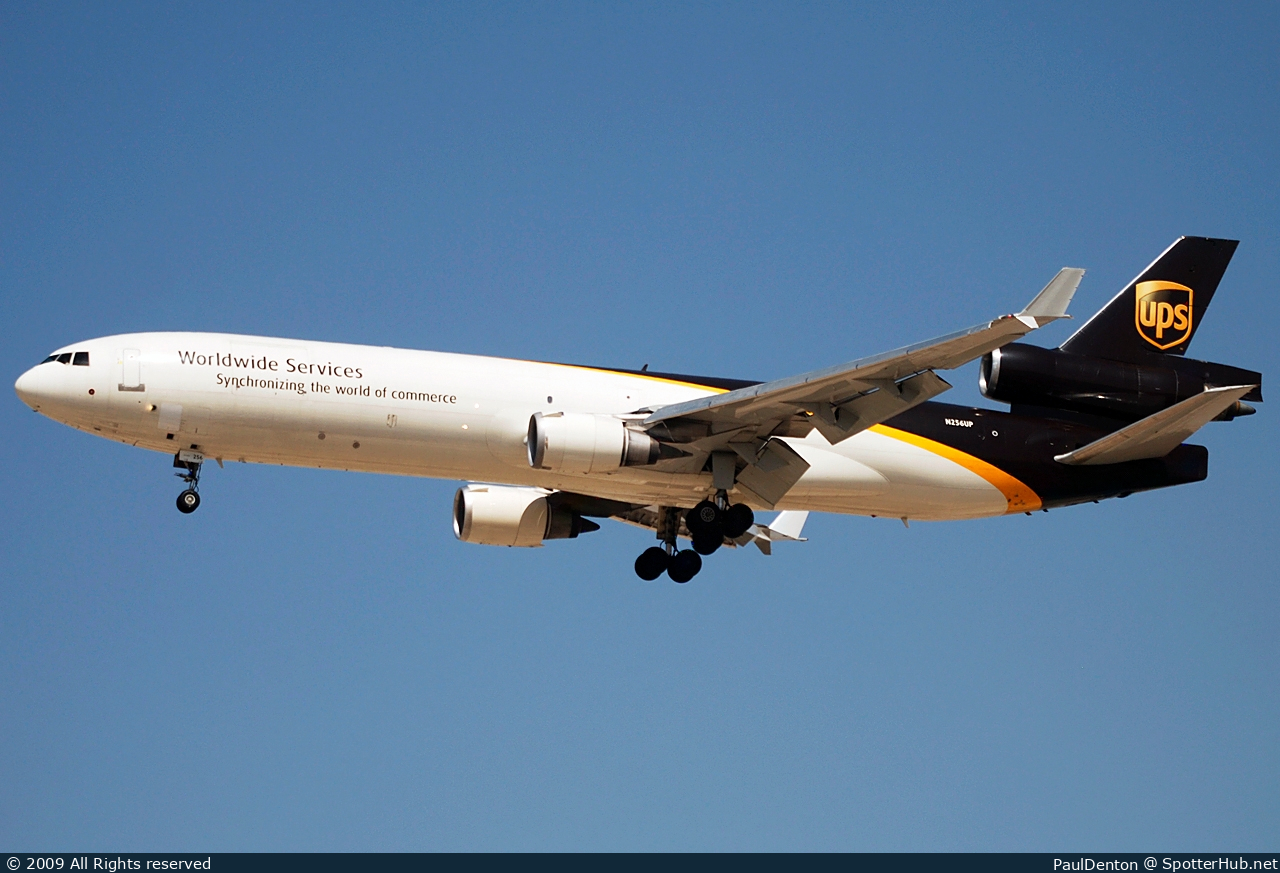 Photo of N256UP - McDonnell Douglas MD-11(F) operated by UPS United Parcel Service