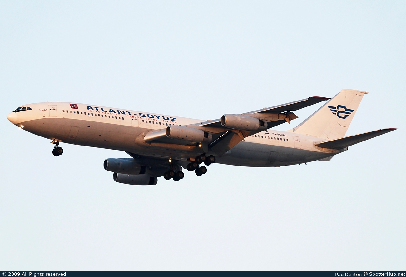 Photo of RA-86082 - Ilyushin Il-86 operated by Atlant-Soyuz Airlines