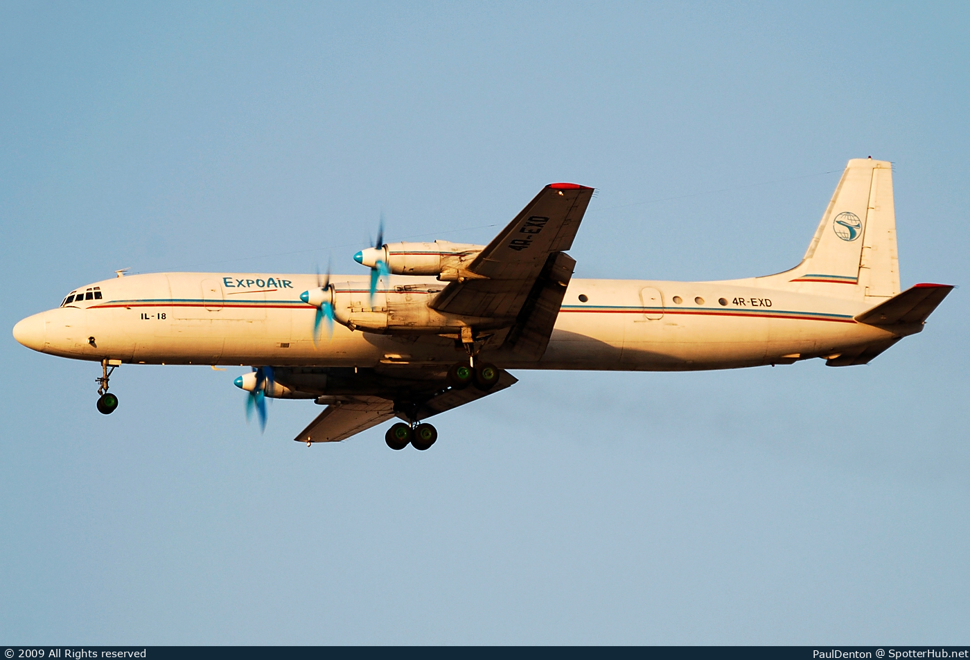 Photo of 4R-EXD - Ilyushin Il-18GrM operated by Expo Aviation
