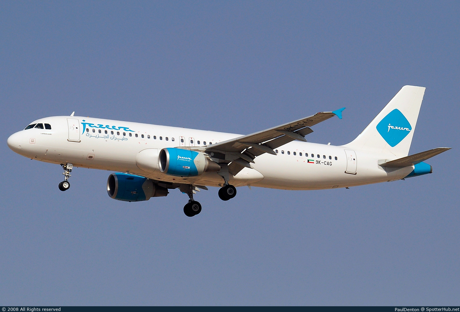 Photo of 9K-CAG - Airbus A320-214 operated by Jazeera Airways