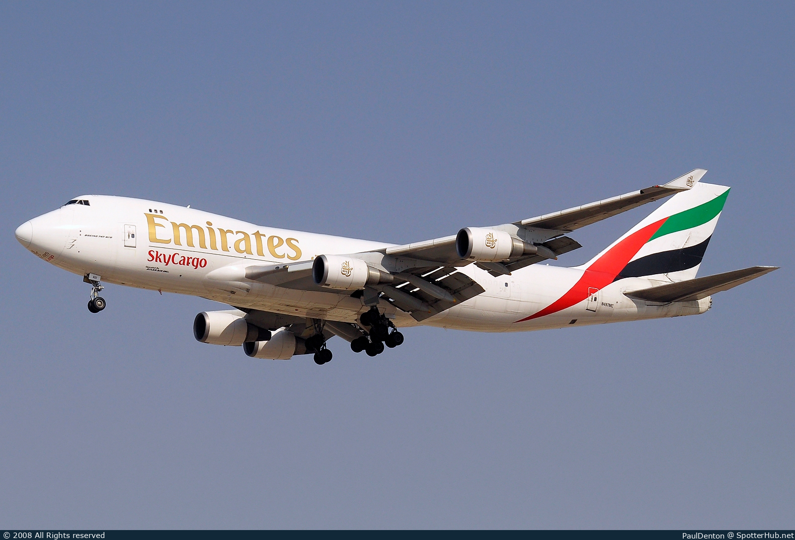 Photo of N497MC - Boeing 747-47UF operated by Emirates SkyCargo (opb Atlas Air)