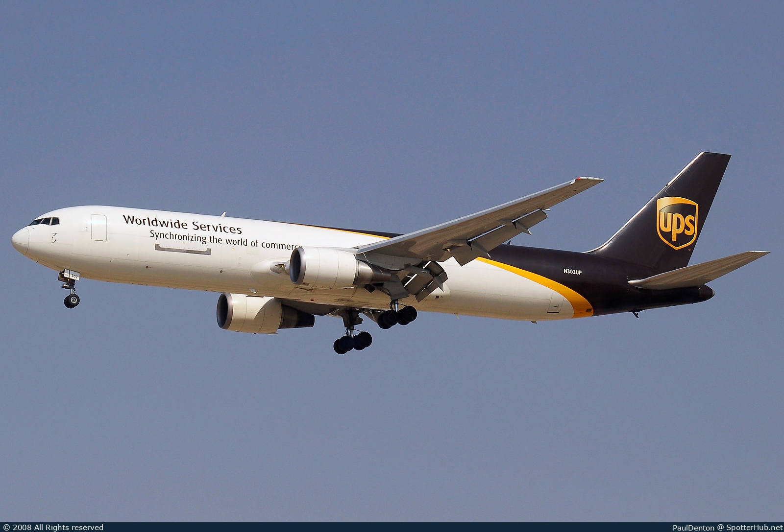 Photo of N302UP - Boeing 767-34AF operated by UPS United Parcel Service
