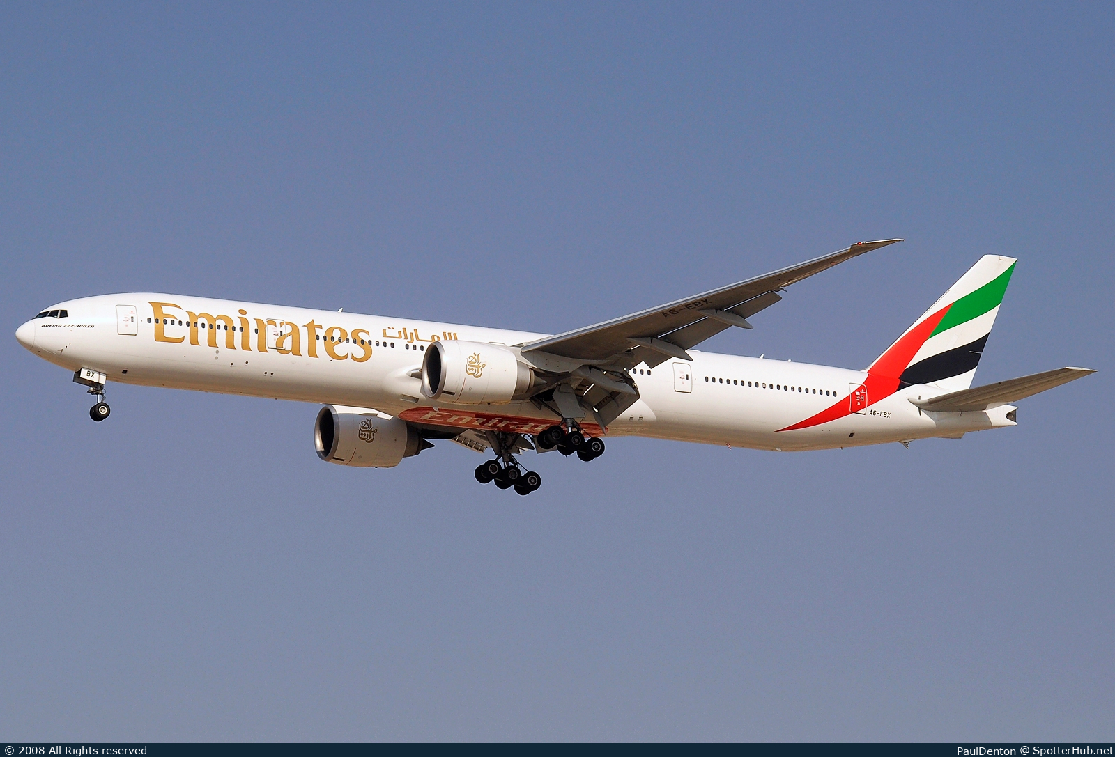 Photo of A6-EBX - Boeing 777-31H(ER) operated by Emirates