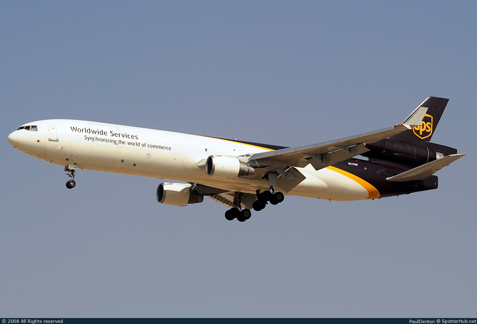Photo of N279UP - McDonnell Douglas MD-11(F) operated by UPS United Parcel Service