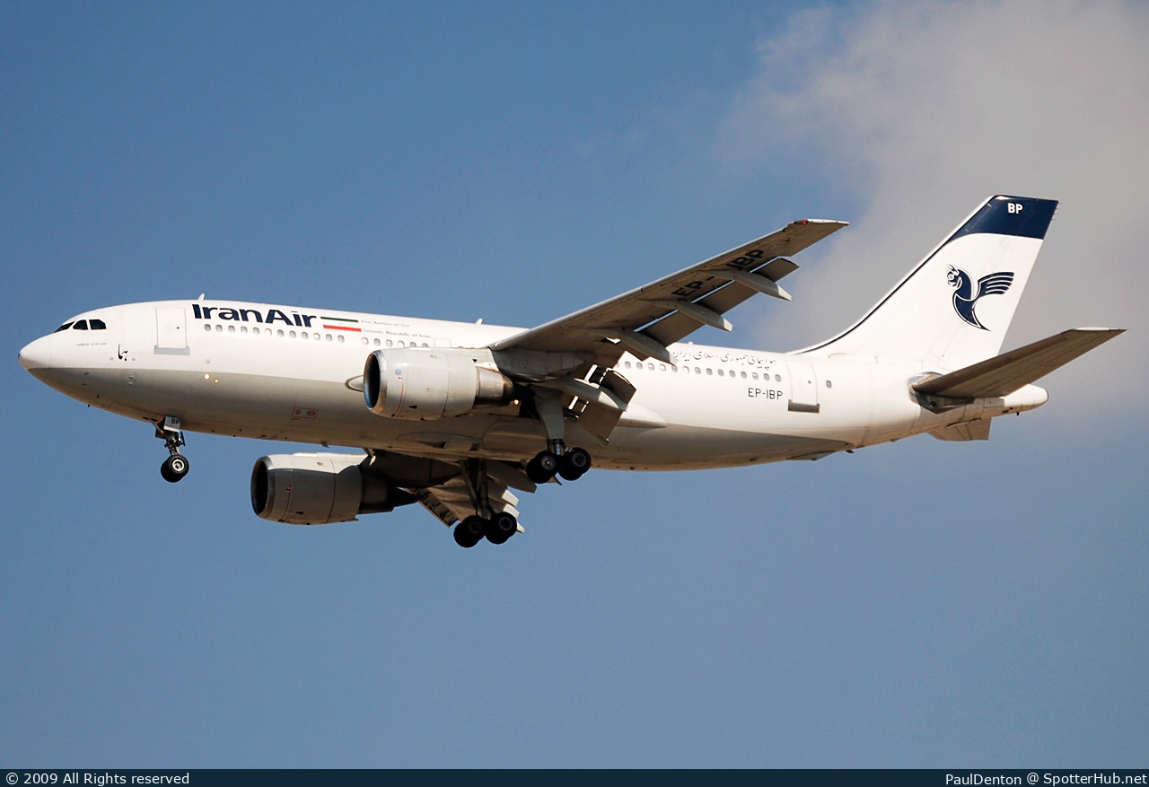 Photo of EP-IBP - Airbus A310-203 operated by Iran Air