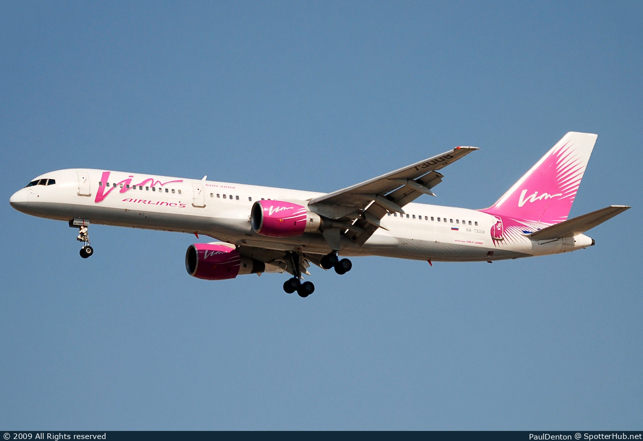 Photo of RA-73008 - Boeing 757-230 operated by VIM Airlines