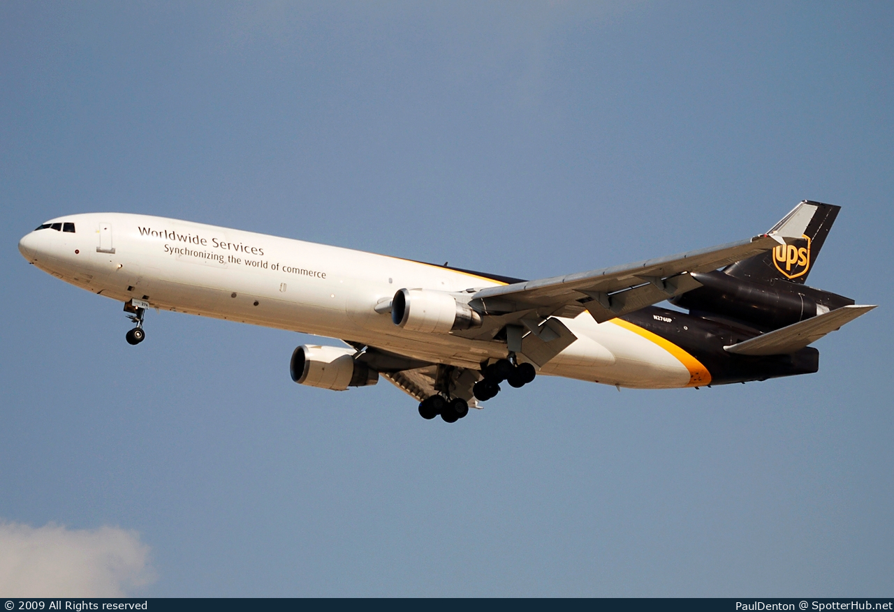 Photo of N276UP - McDonnell Douglas MD-11(F) operated by UPS United Parcel Service