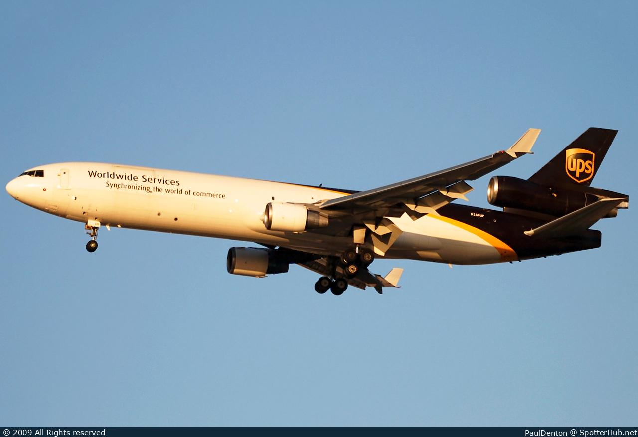 Photo of N280UP - McDonnell Douglas MD-11(F) operated by UPS United Parcel Service