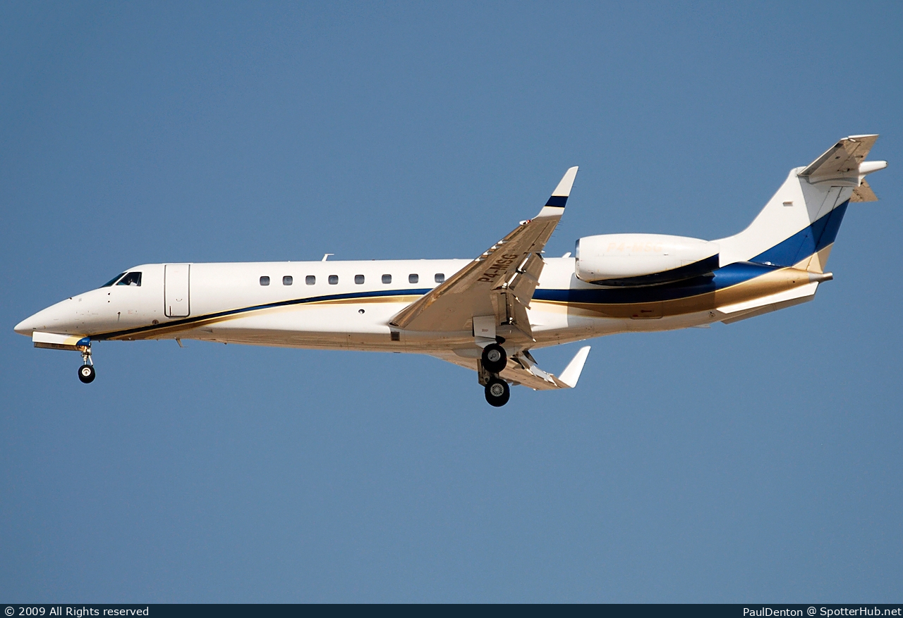 Photo of P4-MSG - Embraer Legacy 600 operated by Premier Avia
