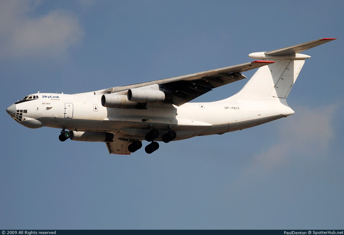 Photo of UP-I7611 - Ilyushin Il-76T operated by SkyLink Arabia