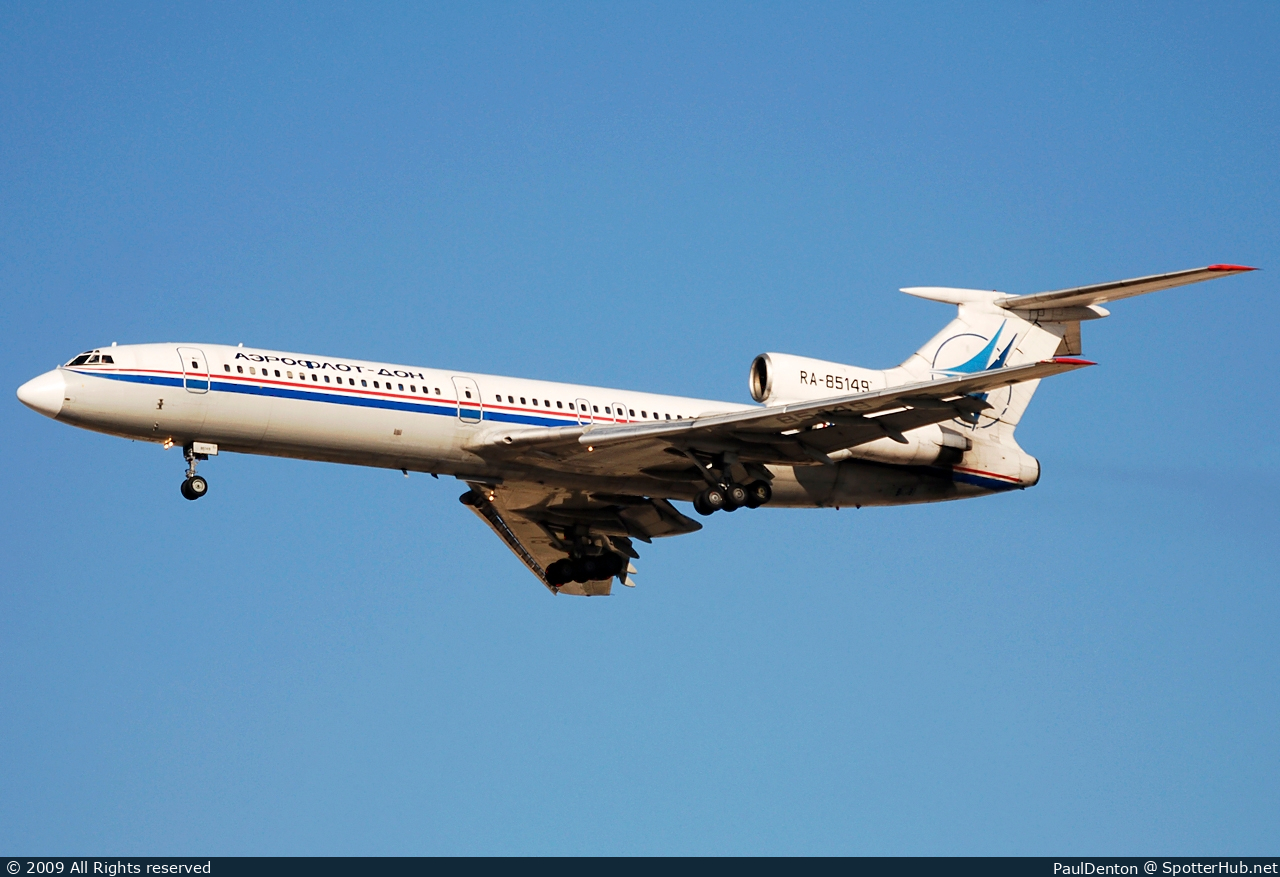 Photo of RA-85149 - Tupolev Tu-154M operated by Aeroflot-Don