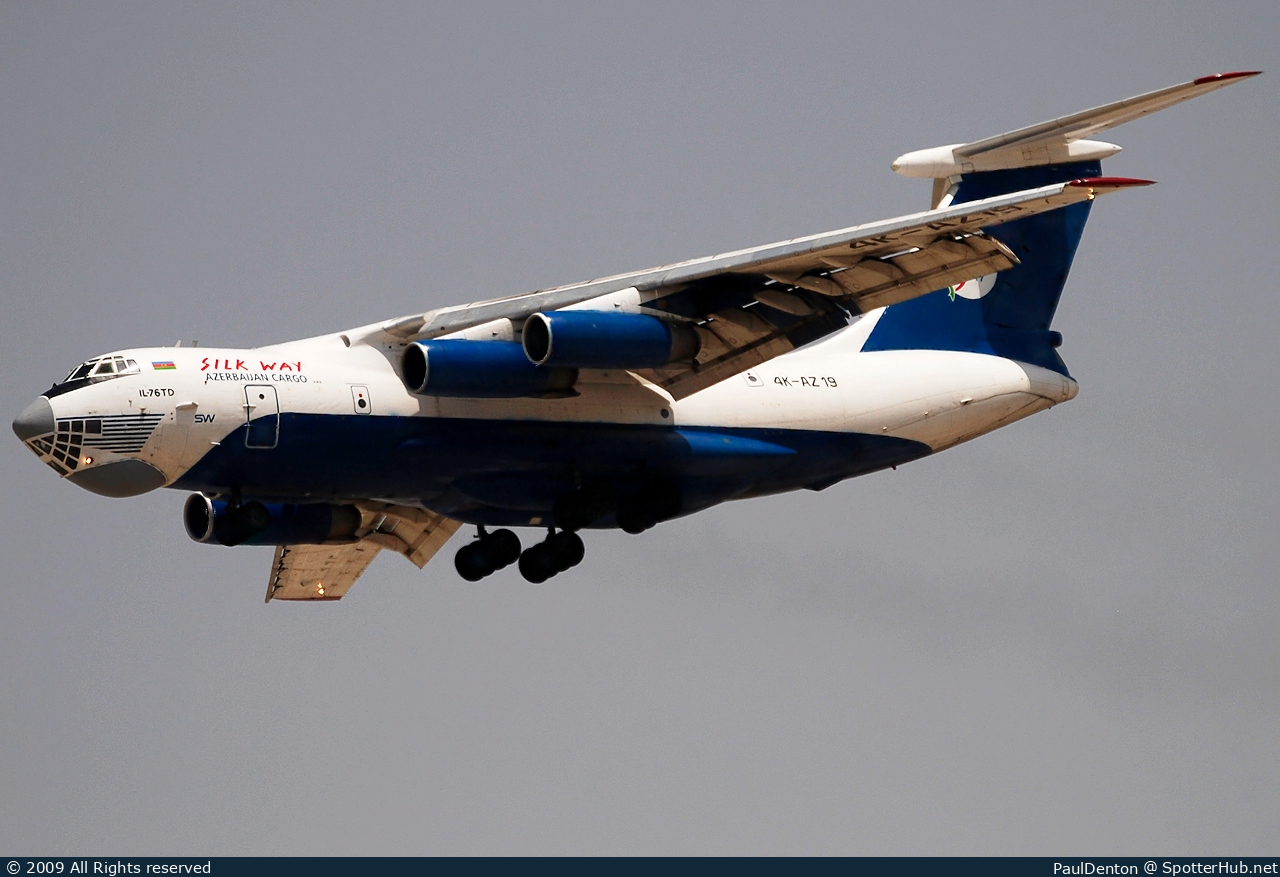Photo of 4K-AZ19 - Ilyushin Il-76TD operated by Silk Way Airlines