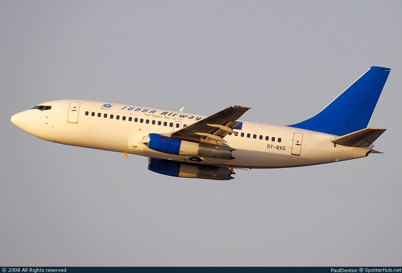 Photo of 5Y-BXG - Boeing 737-247(Adv) operated by Jubba Airways