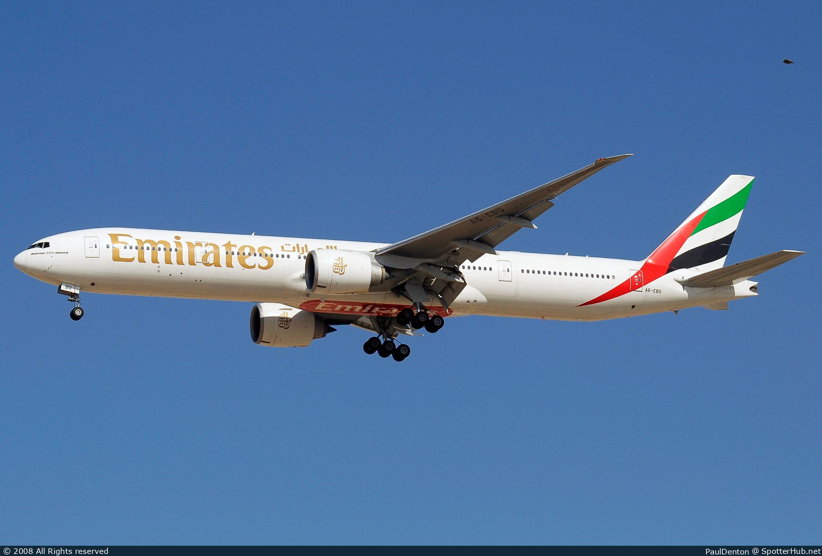 Photo of A6-EBO - Boeing 777-36N(ER) operated by Emirates